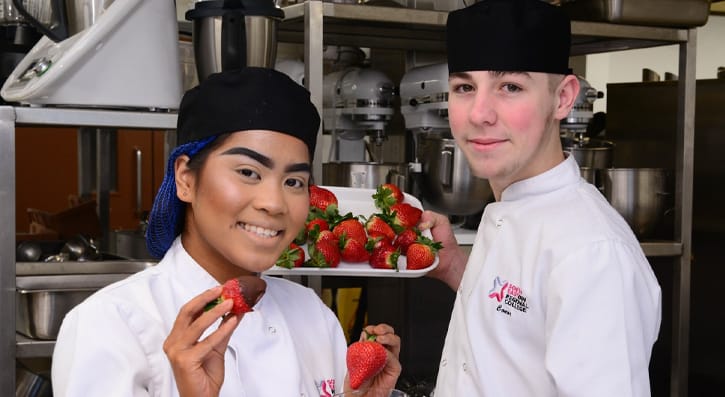 Students at South Eastern Regional College have been busy making, baking, sawing, welding, etching and recycling in readiness for their first enterprise fairs of the year. 